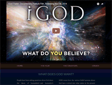 Tablet Screenshot of igodthefilm.com